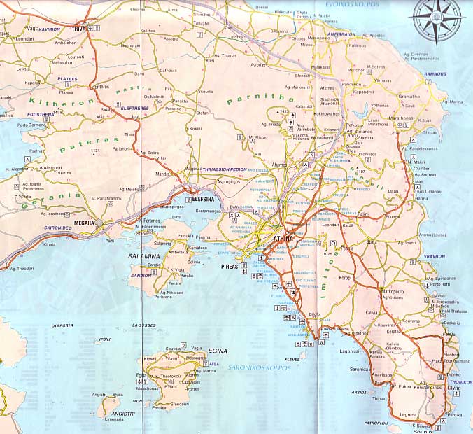 Attica information about the prefecture of Attica Greece