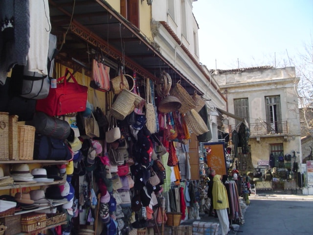 flea market of athens